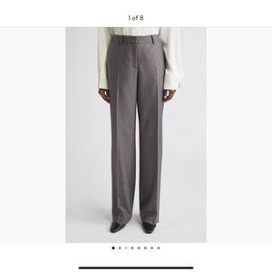 LAFAYETTE 148 Grey wool and and cashmere tailored pants